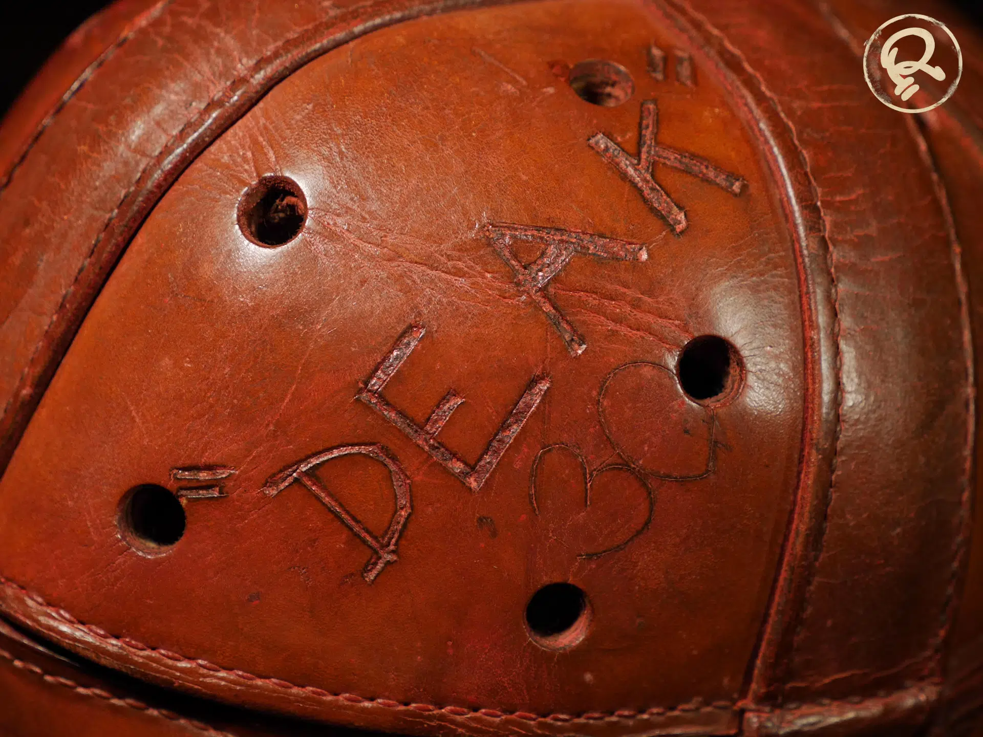 vintage football helmet