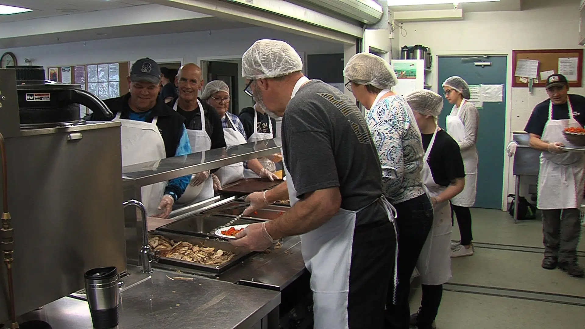 Hundreds feast on Easter Monday turkey dinner at New Life CFJC Today