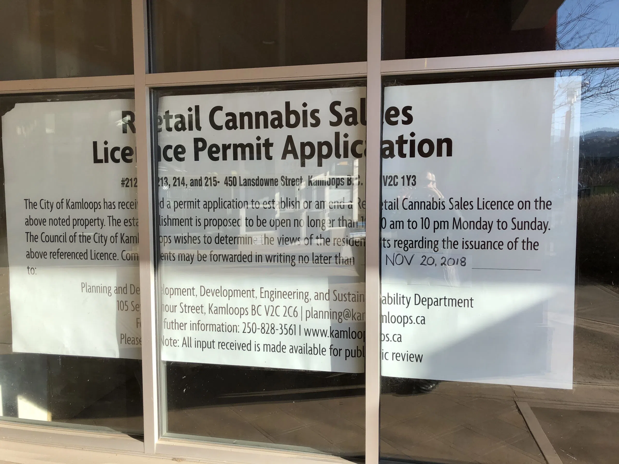 Potential pot shop for Lansdowne Village CFJC Today Kamloops