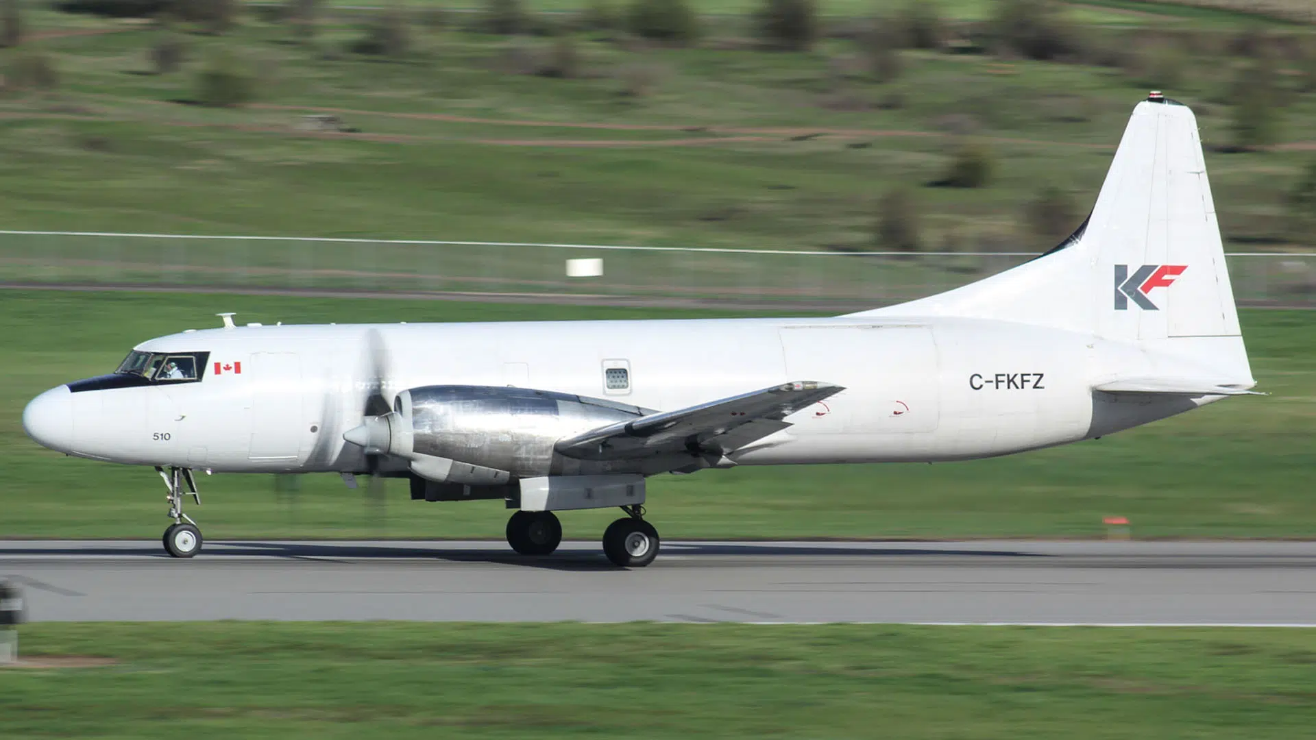 Cargo plane loses part on Kamloops Airport runway CFJC Today Kamloops