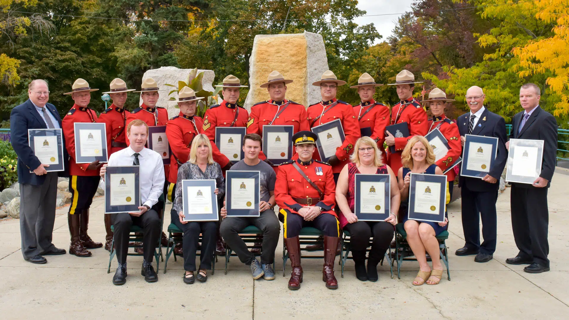 Officers who responded to J.R. Michaud shooting recognized CFJC Today