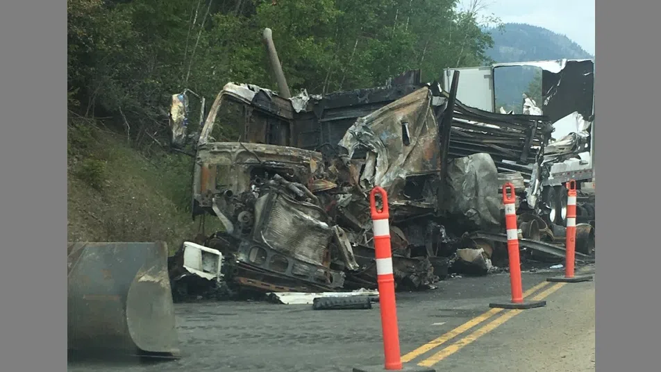 Highway death near Little Fort CFJC Today Kamloops