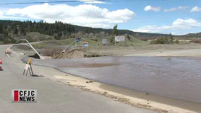 Logan Lake flooding closes Tunkwa Lake Road | CFJC Today Kamloops