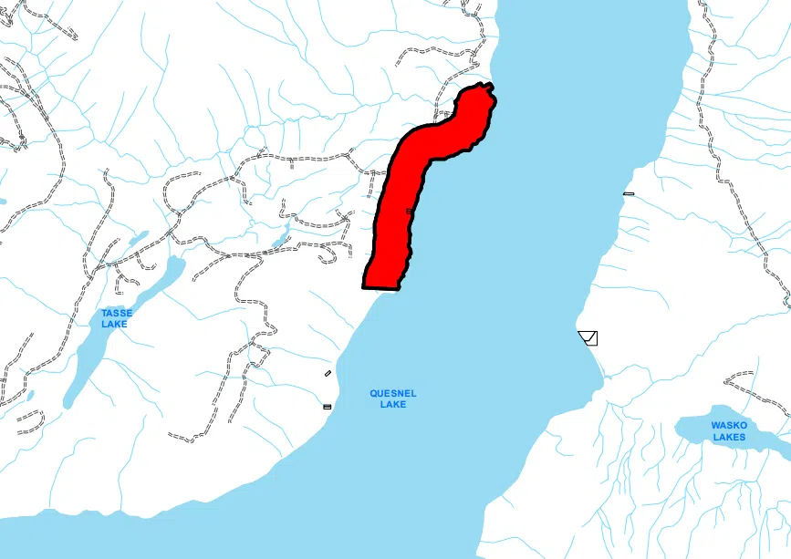 Evacuation order issued for north arm of Quesnel Lake CFJC Today Kamloops