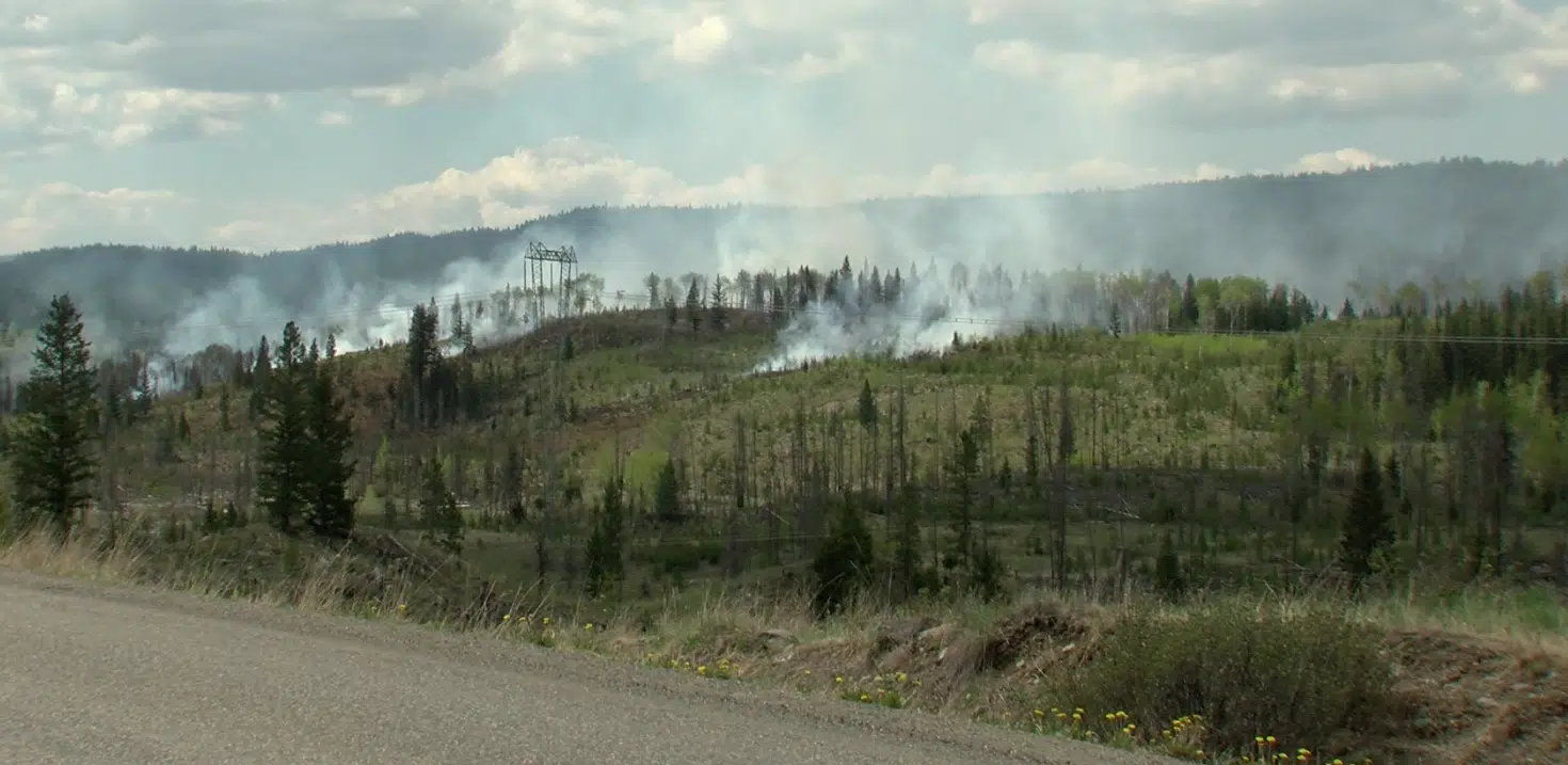 Tunkwa Lake Road fire now under control | CFJC Today Kamloops