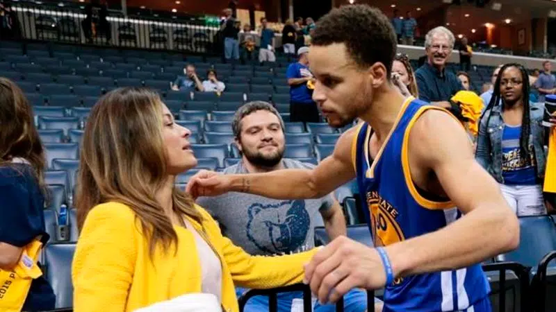 Dell and Sonya Curry try new tactic to avoid taking sides in  Warriors-Blazers