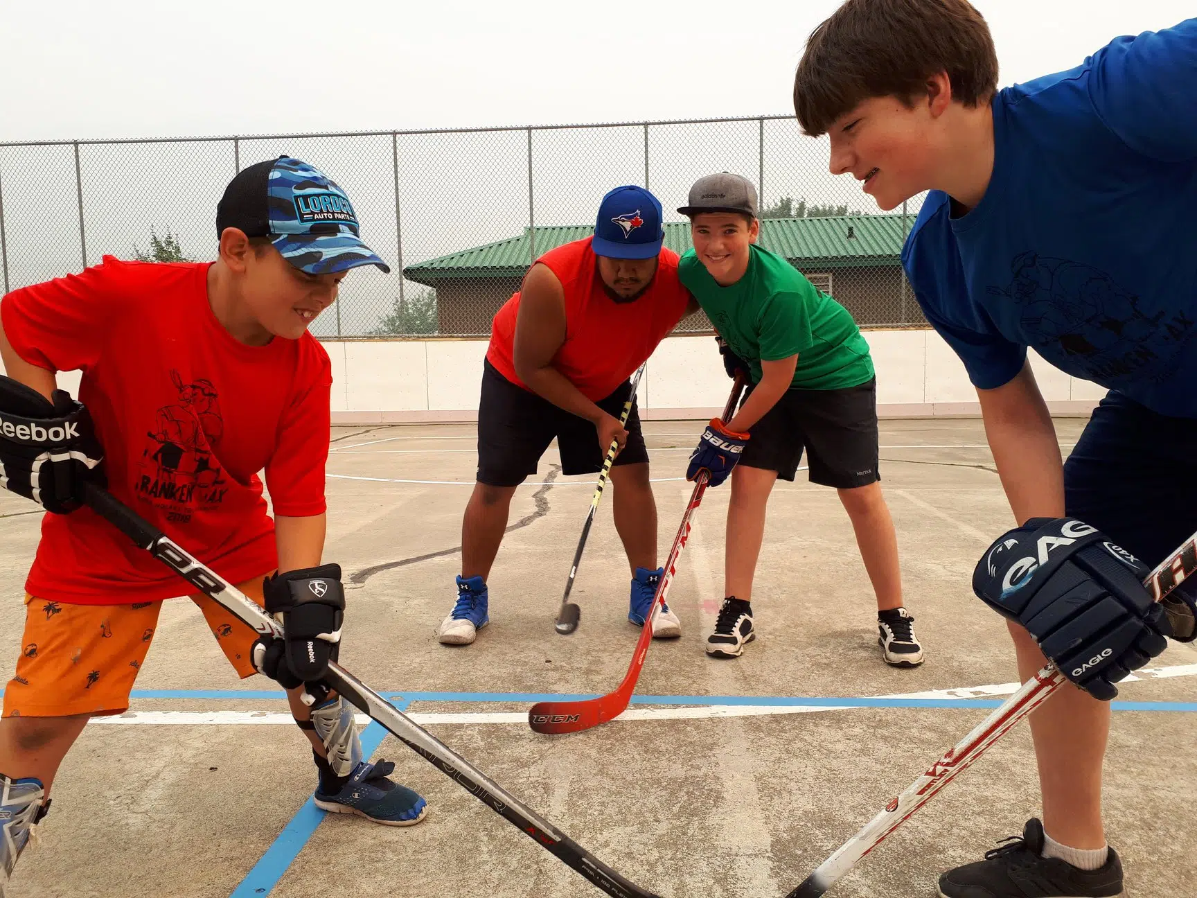 Fourth annual FrankenJax Road Hockey Tournament underway in Kamloops