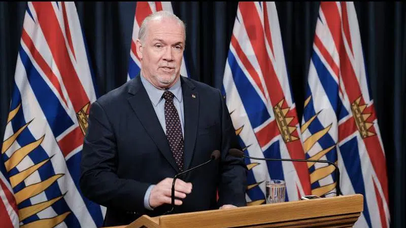 B.C. Premier Calls On British Columbians To Work Together | CFJC Today ...