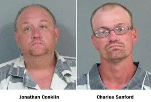 Chautauqua Co. murder suspects Jonathan Conklin and Charles Sanford