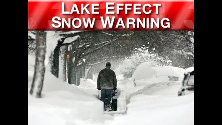 Lake Effect Snow Expected Tuesday Night | WESB B107.5-FM/1490-AM | WBRR ...