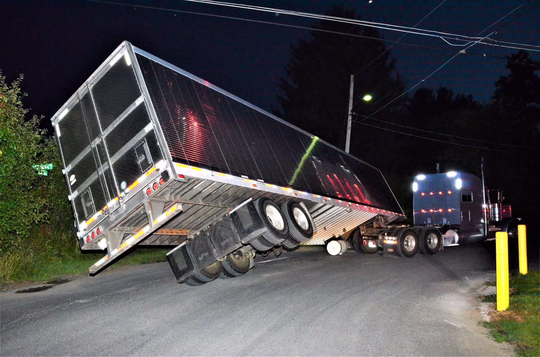 Tractor Trailer Accident In Bradford | WESB B107.5-FM/1490-AM | WBRR ...