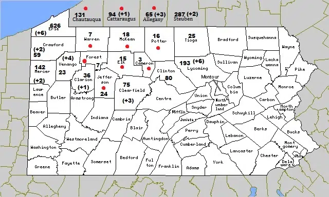 One New Case in Catt County | WESB B107.5-FM/1490-AM | WBRR 100.1 The Hero