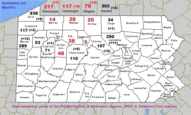 No New COVID Cases in McKean, PA Counties | WESB B107.5-FM/1490-AM ...