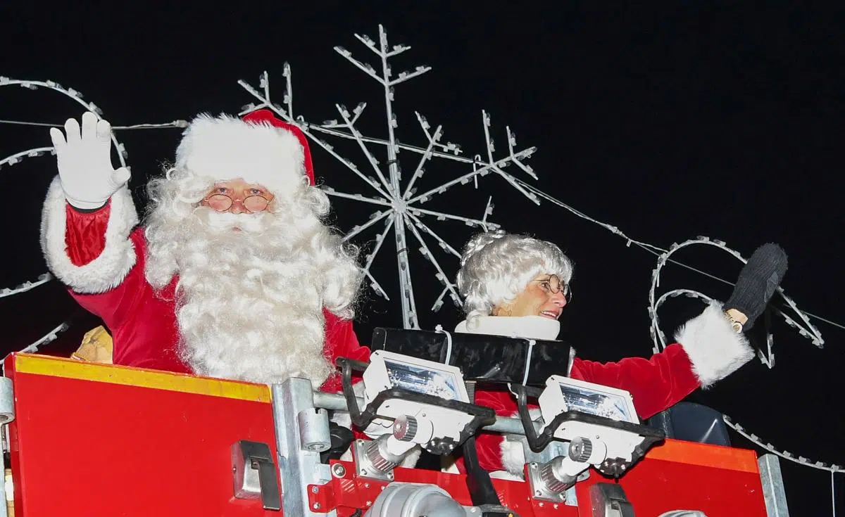 Santa Claus Lane Parade in Olean WESB B107.5FM/1490AM WBRR 100.1