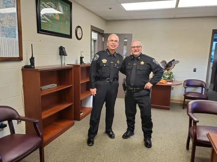 Allegany Sheriff Whitney Retires WESB B107.5FM/1490AM WBRR 100.1