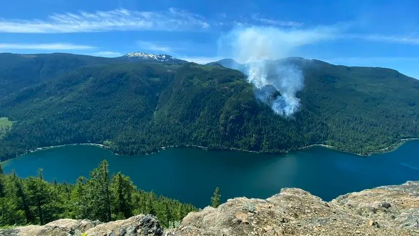 UPDATE: Intermittent closures expected along Hwy. 4 near Cameron Lake due to growing wildfire