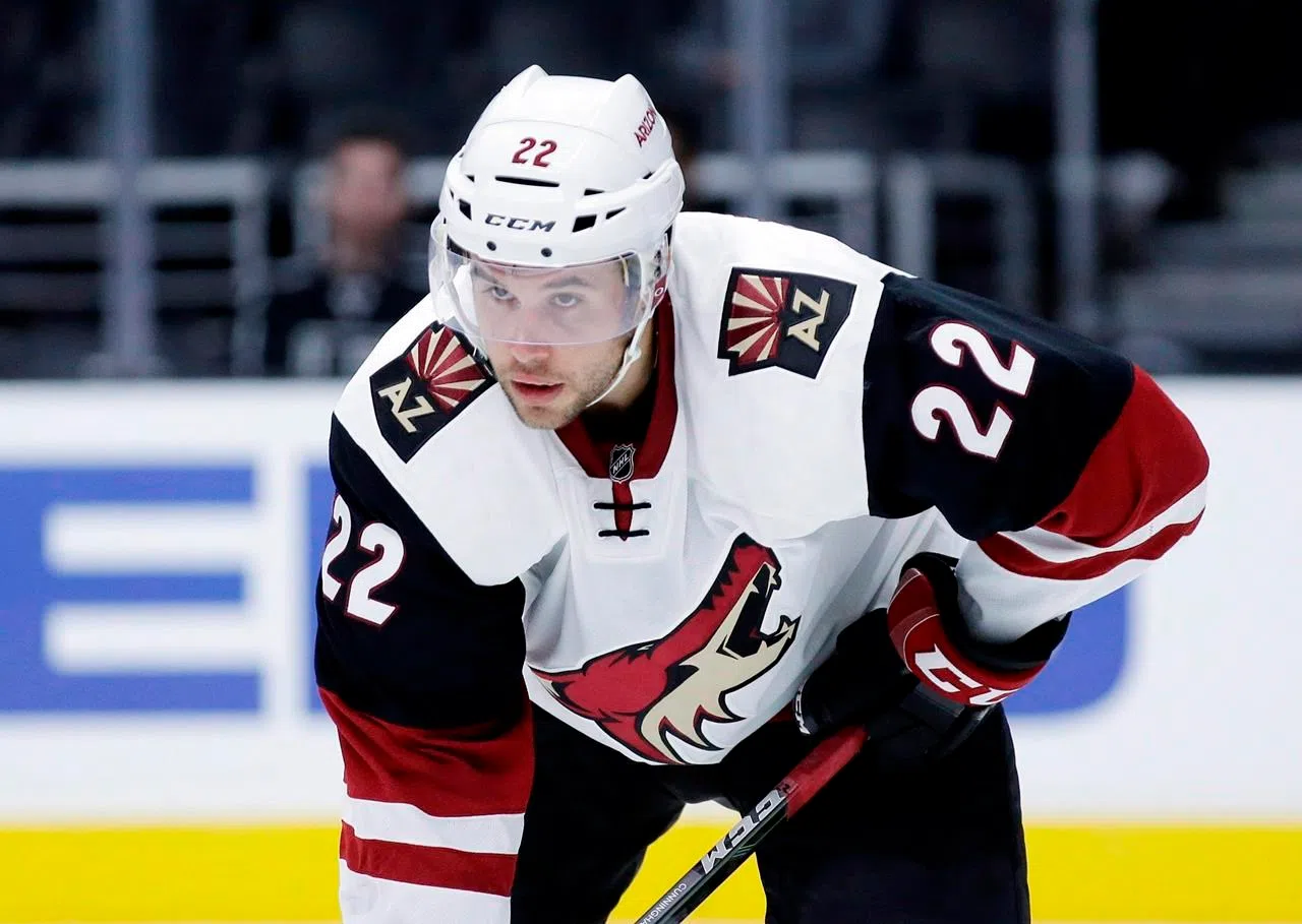 Former Coyotes forward Craig Cunningham returns to ice with prosthetic