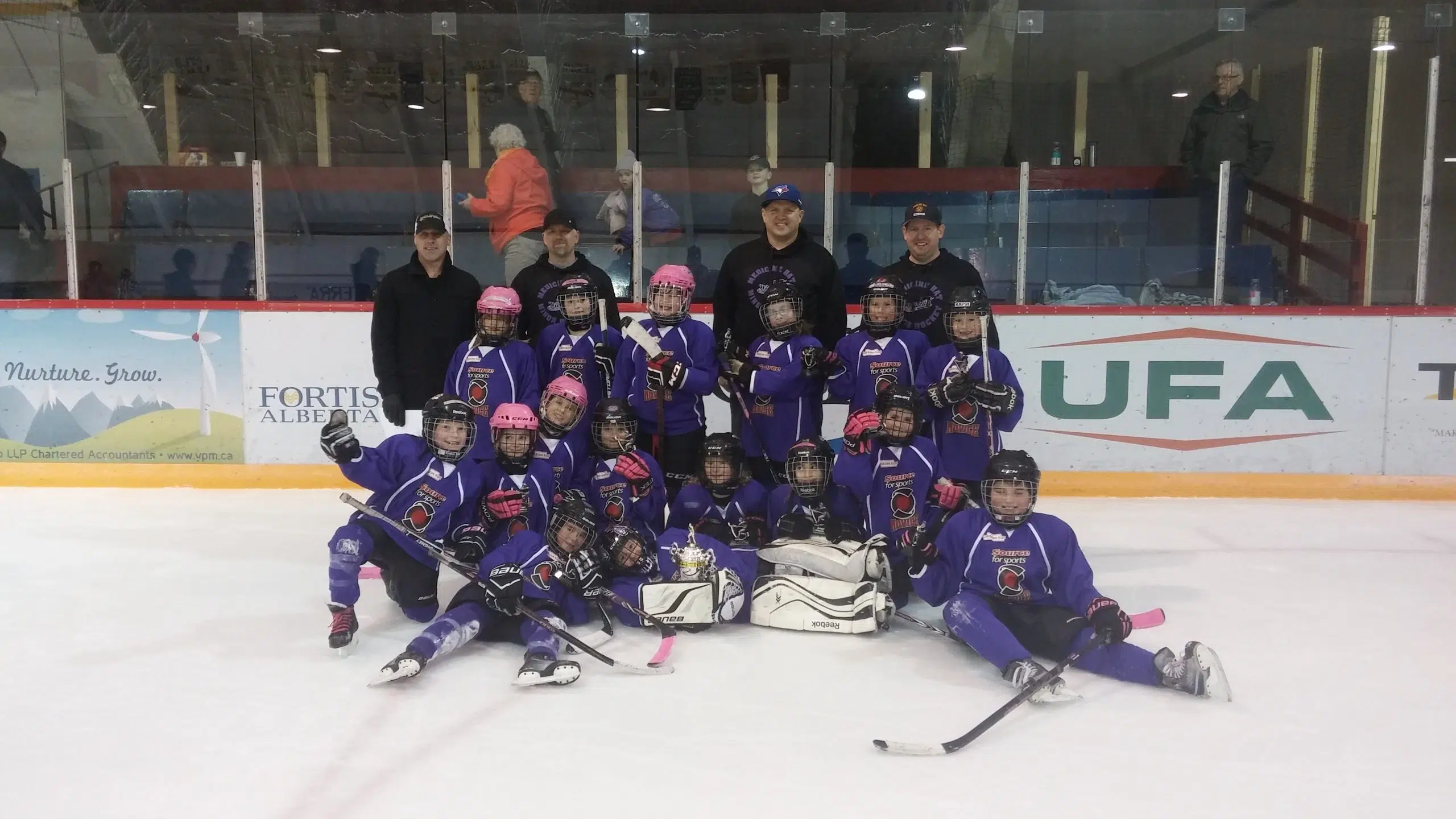 Wildcats allgirls hockey team wrap up novice season at Cowbell
