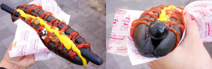 Black Hot Dog