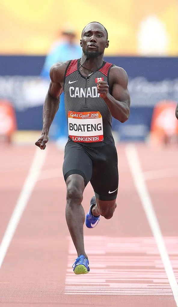 Boateng’s switch from soccer to track pays off with national silver ...