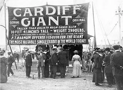 cardiff giant banner