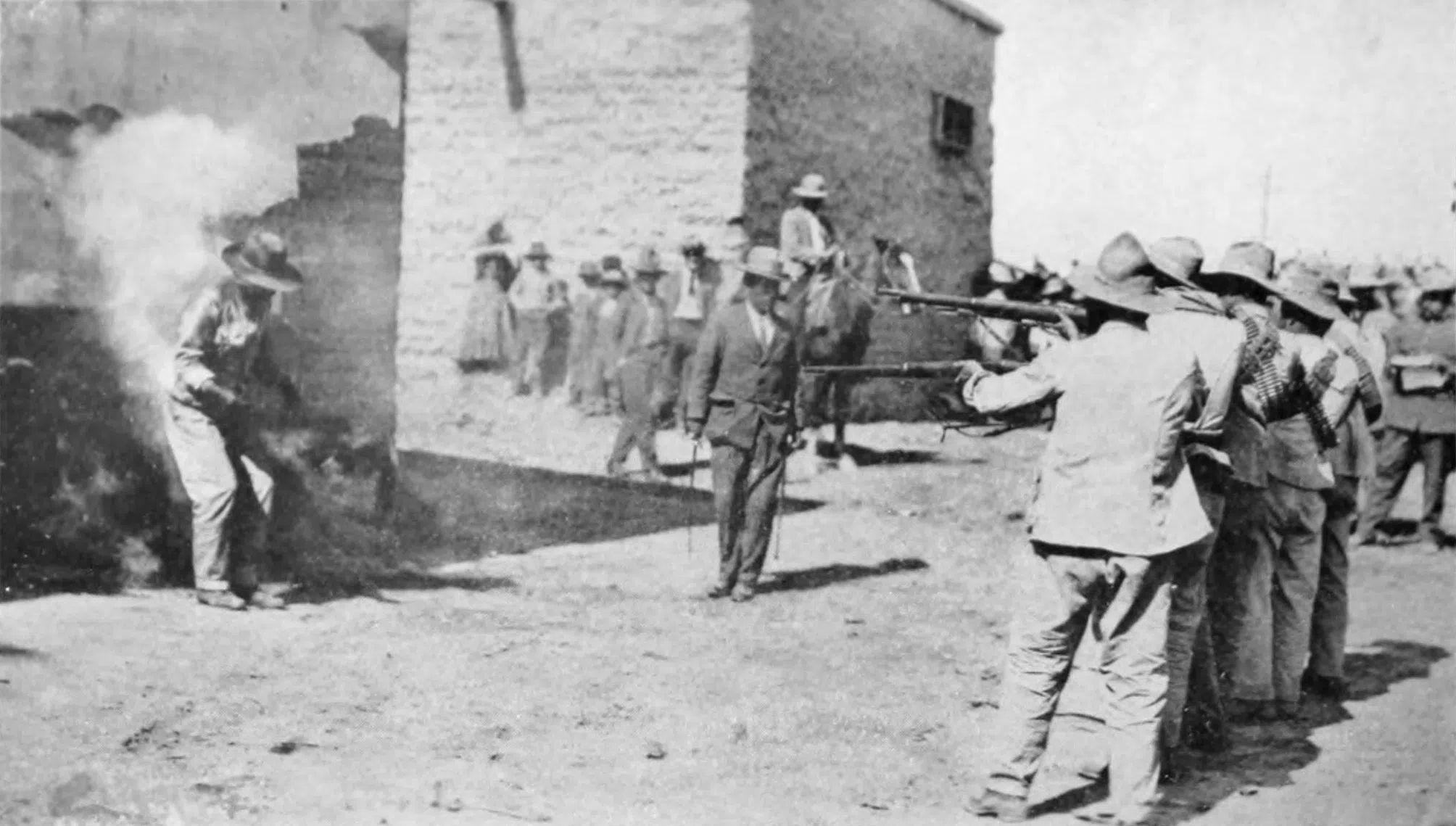 execution by firing squad mexico 1914