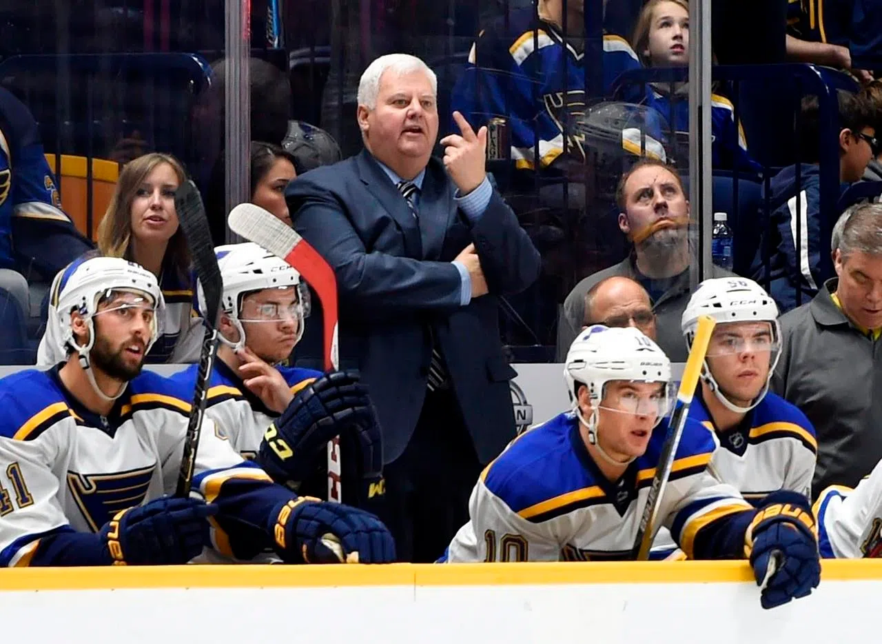 He said it: Blues coach Ken Hitchcock on why Lindy Ruff is having