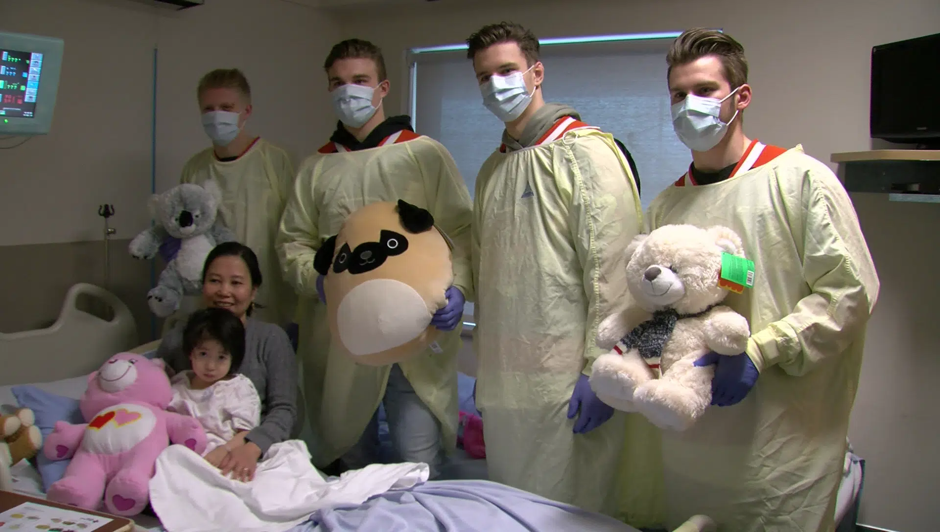 teddy bear delivery to hospital