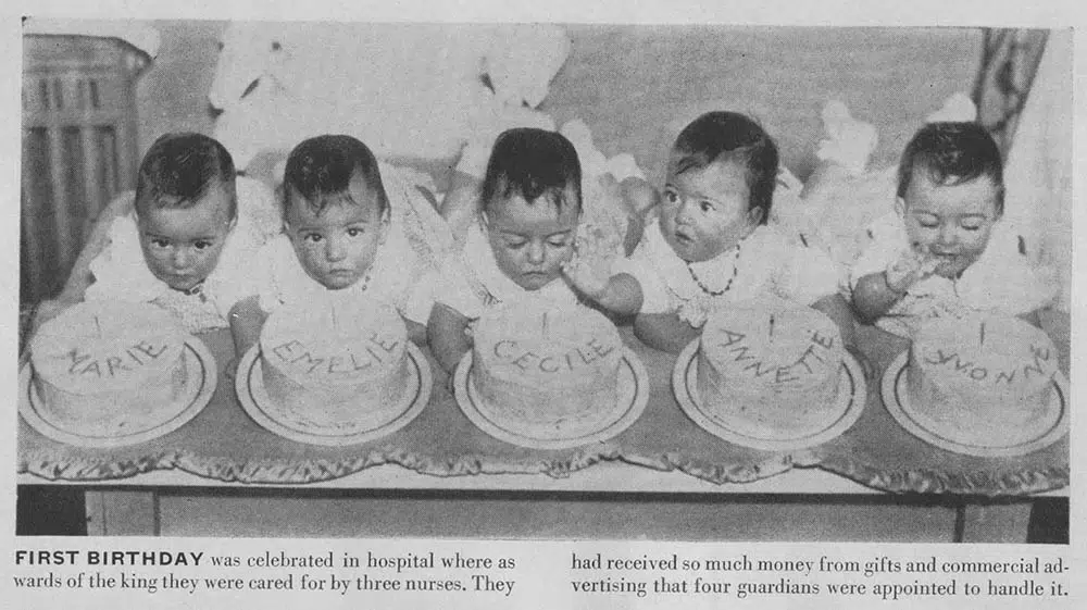 The Dionne Quintuplets Spent Their Childhood On Display At Quintland Chat News Today