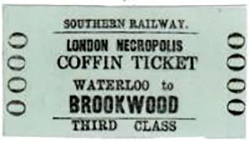 london necropolis railway ticket