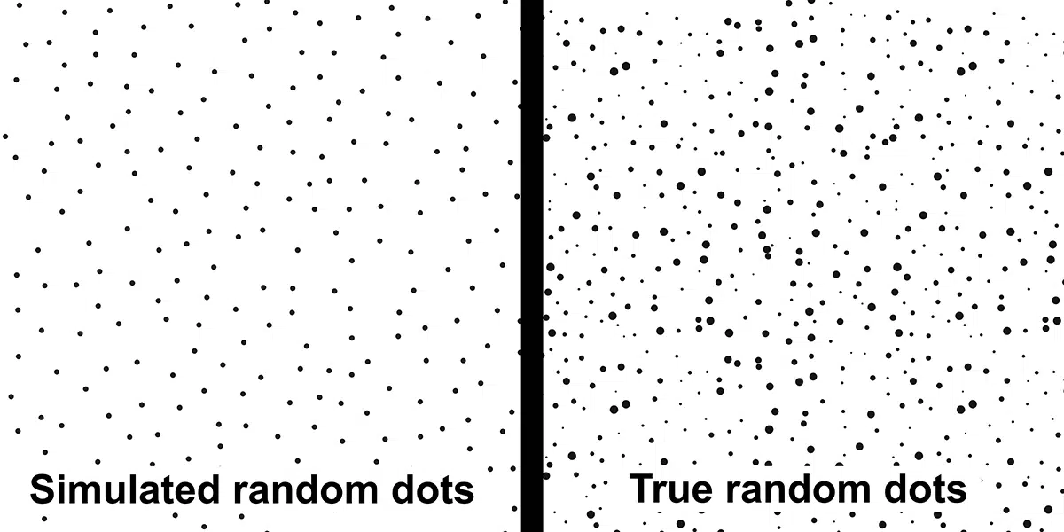 random dot example