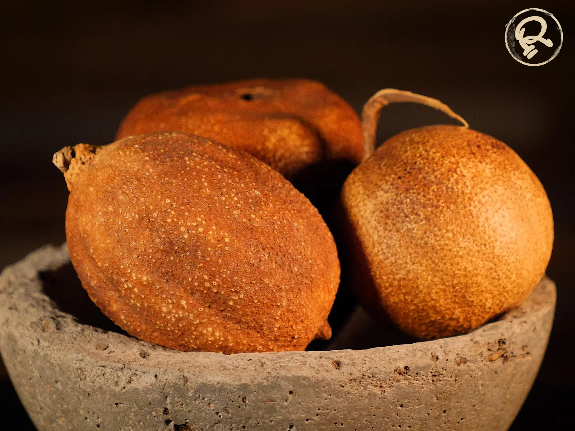 petrified fruit