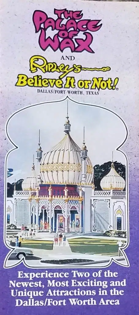 This is the first brochure. The cover art is of the architect's rendering, as the building was not completed when the brochure went to press. Drew Hunter provided art for the interior.