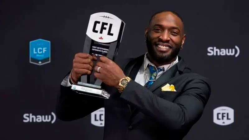 Bombers’ Willie Jefferson Named CFL’s Outstanding Defensive Player ...