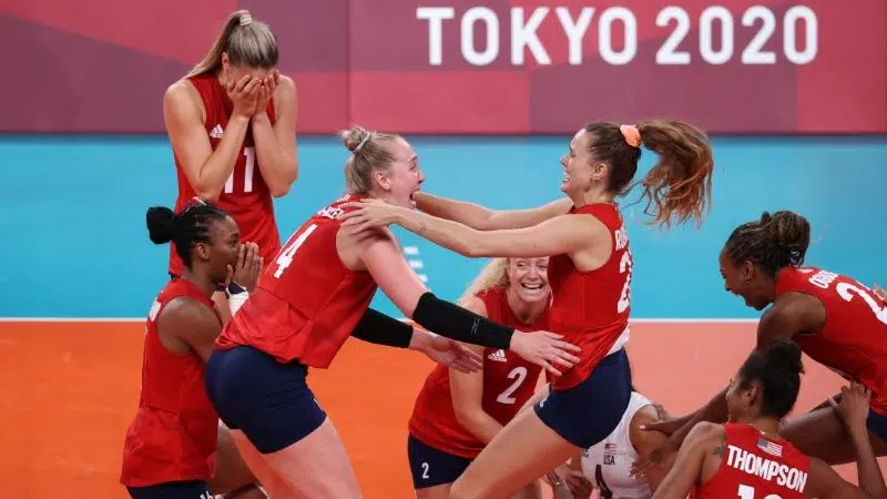 Olympics – Volleyball – U.S. women’s team wins first gold medal | 1470 ...