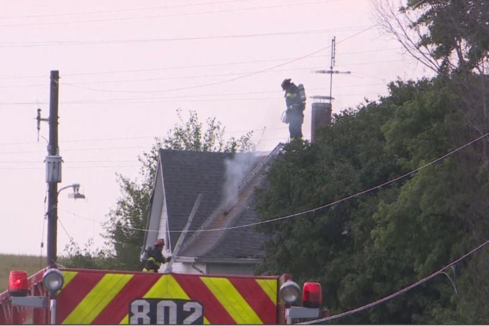 Princeville home struck by lightning, catches fire - Vimarsana News