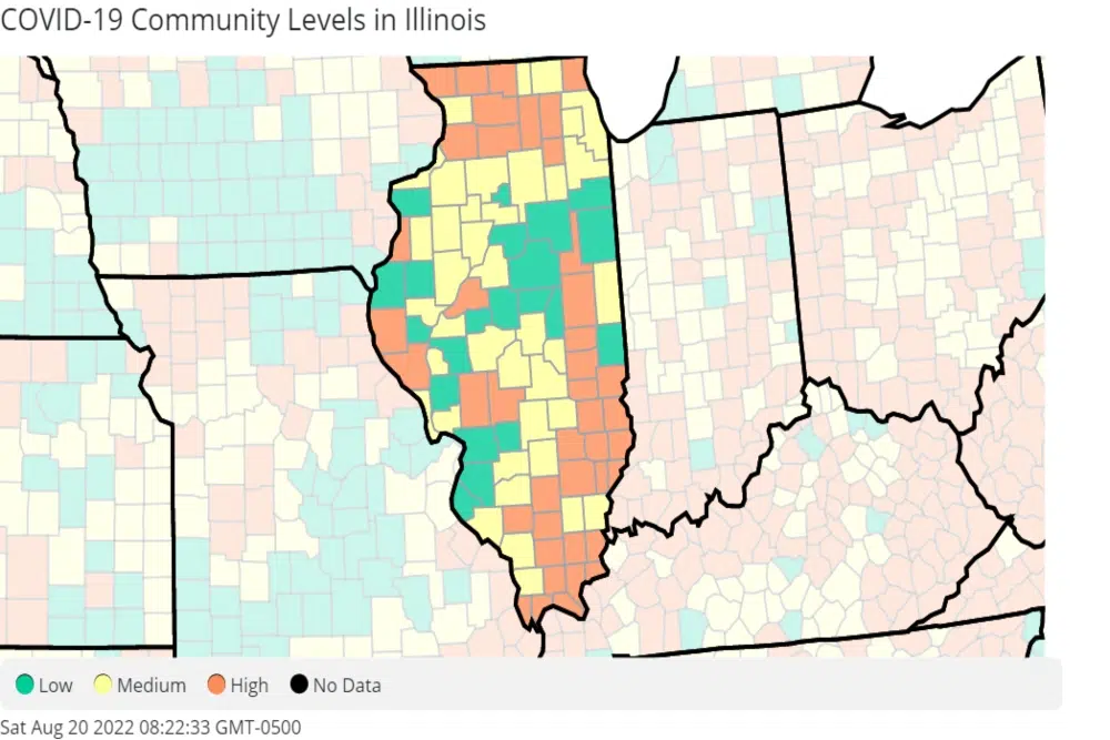 illinois covid numbers today