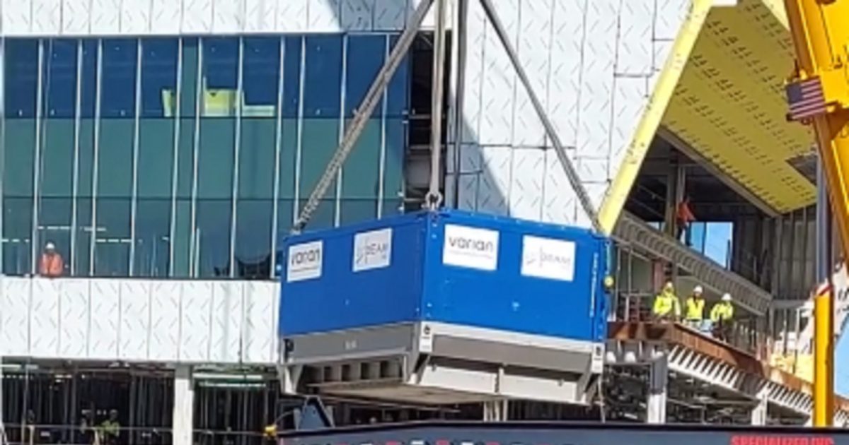 Massive particle accelerator arrives at OSF campus - Vimarsana News