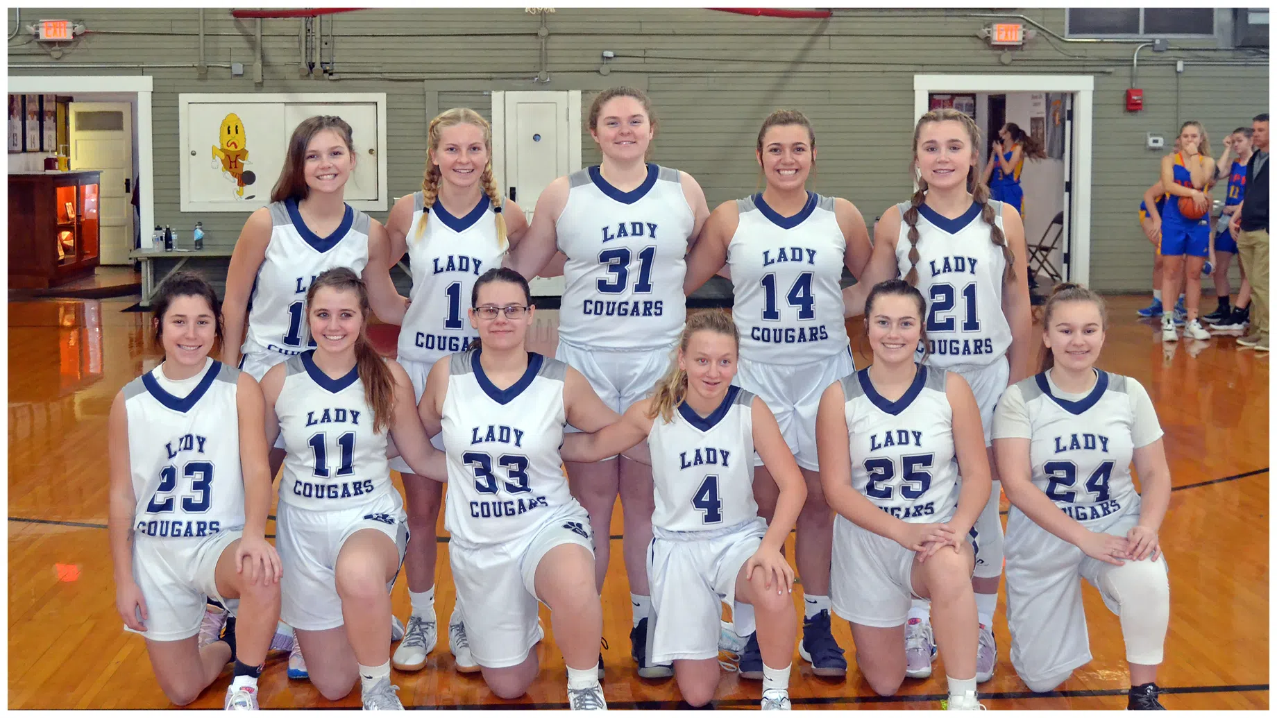 South Central Girls Beat OPH in Special Hoosier Gym Game