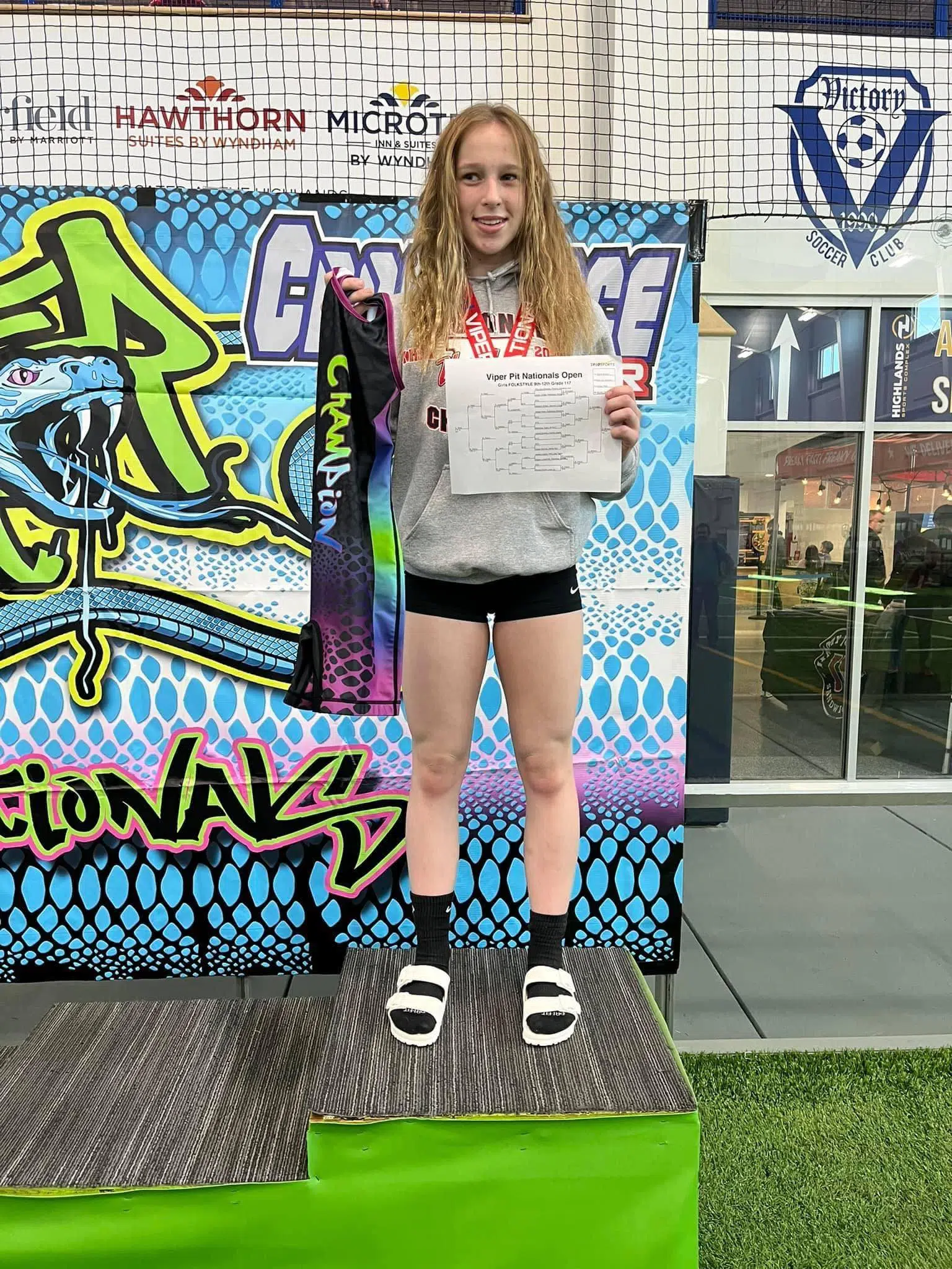 Vandals Wrestler Sophie Bowers has a strong weekend in West Virginia Tournaments