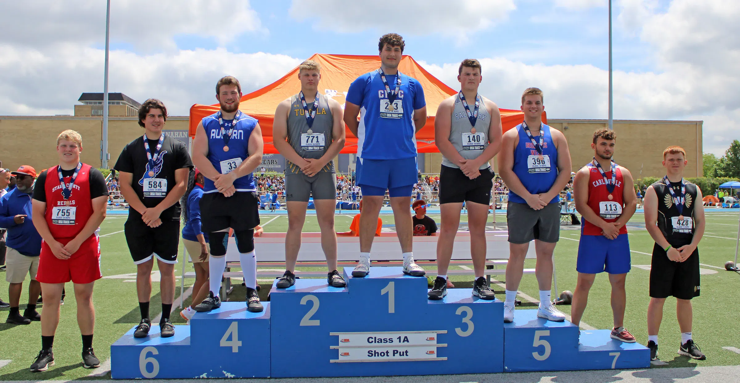 CHBC’s Daniel Lucas Repeats at 1A State Shot Put Champion