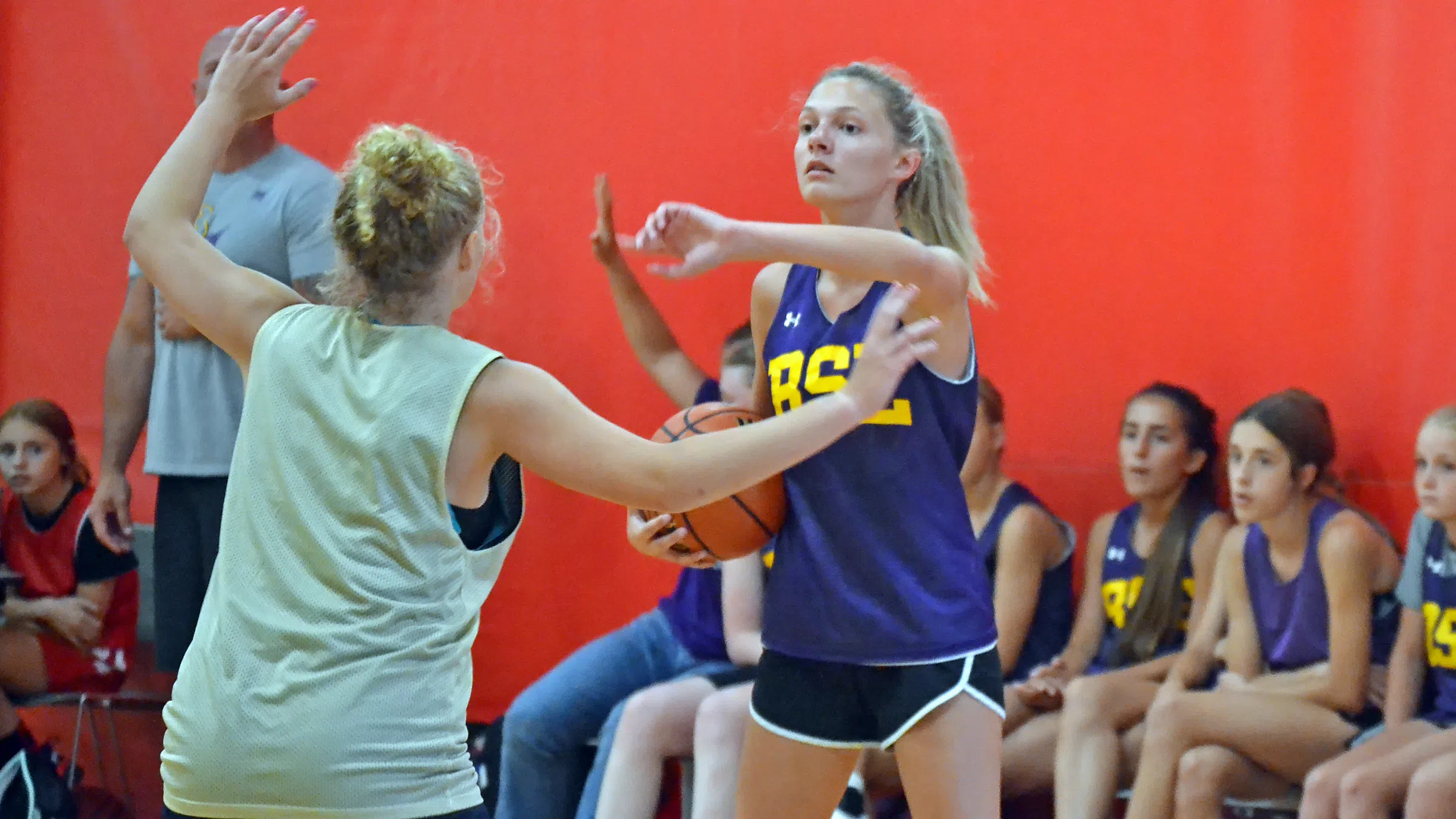 BSE Girls Basketball in action at Effingham summer shootout