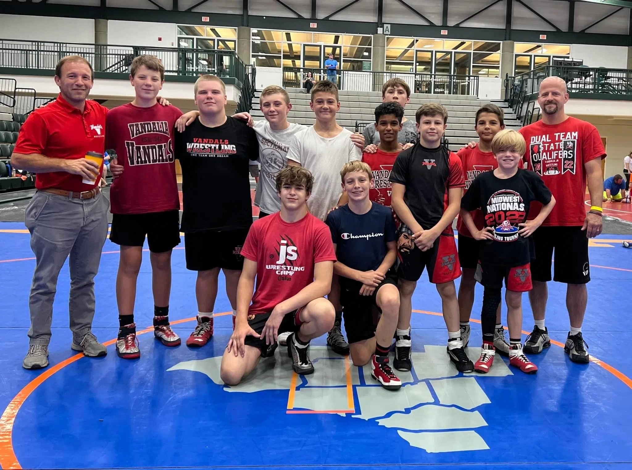 Vandals Jr. Wrestling Results from Midwest Nationals in Bloomington