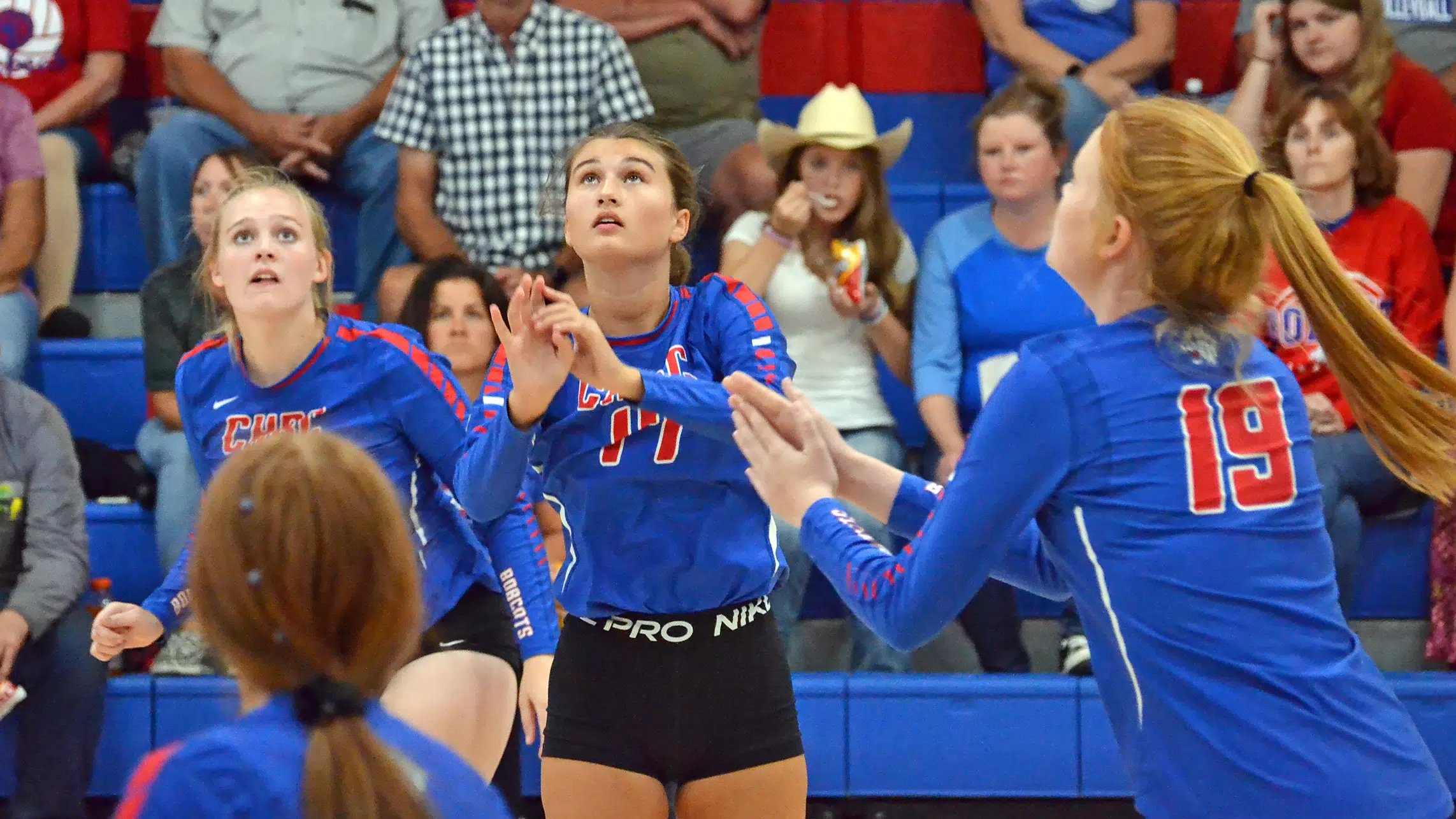 CHBC Volleyball Suffers NTC Loss to North Clay