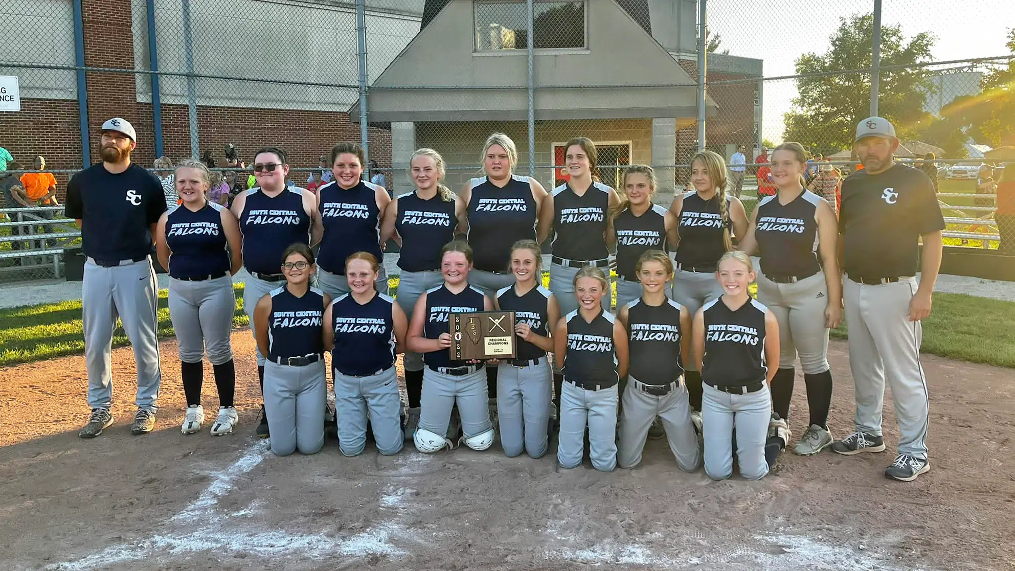 South Central Jr. High Softball Wins Regional Championship