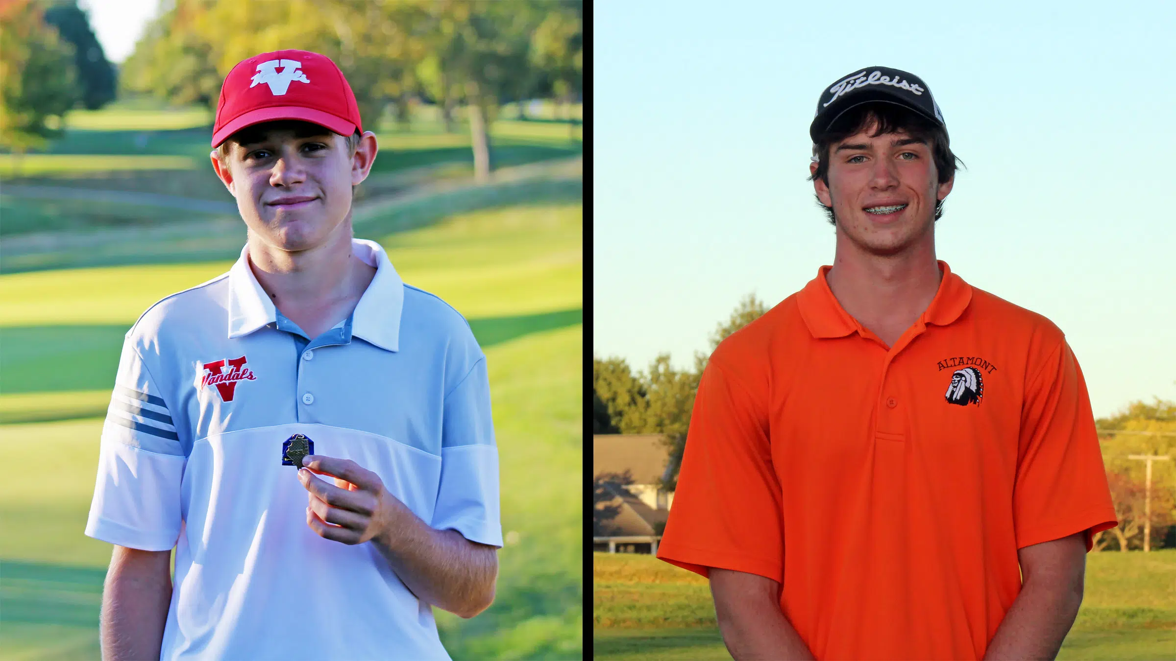 Vandals’ McCall and Altamont’s Jahraus Begin Play in State Golf Tournament on Friday Morning