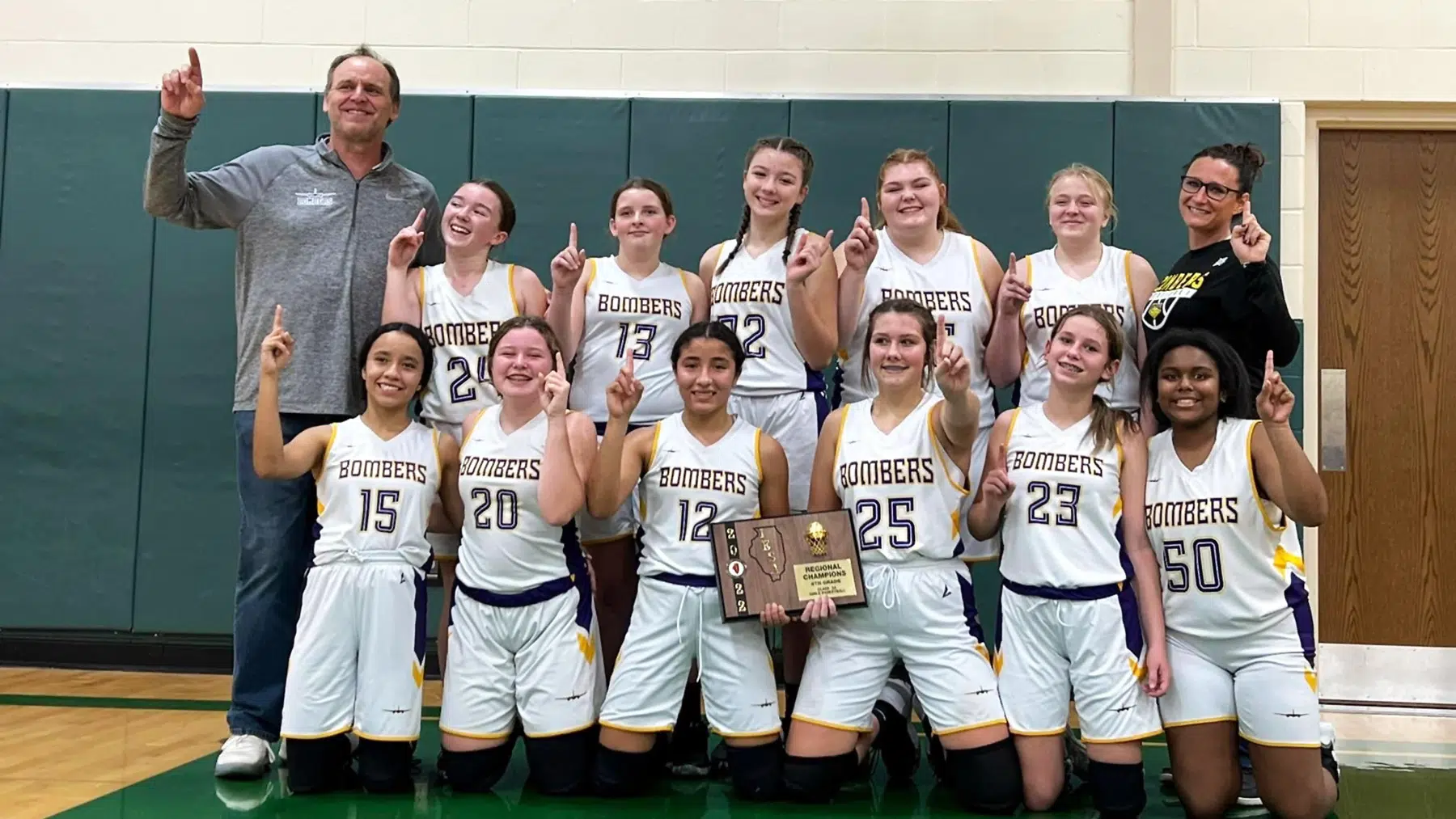 BSE 8th Grade Girls Beat Stew-Stras in Regional Championship