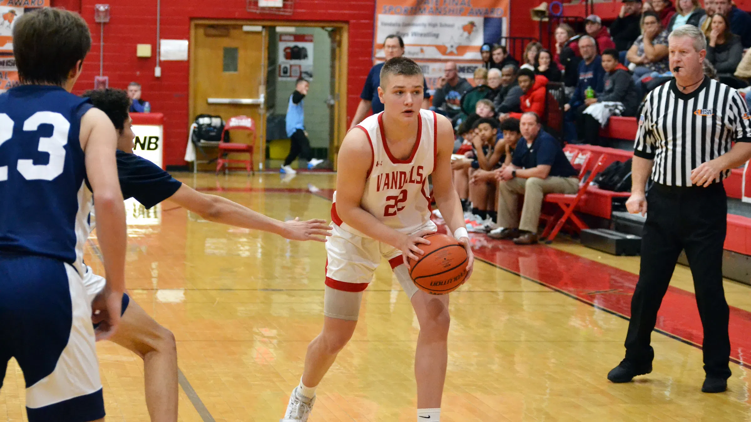 Vandals Ride Early Lead to Win Over Shelbyville in VHT 7th Place Game