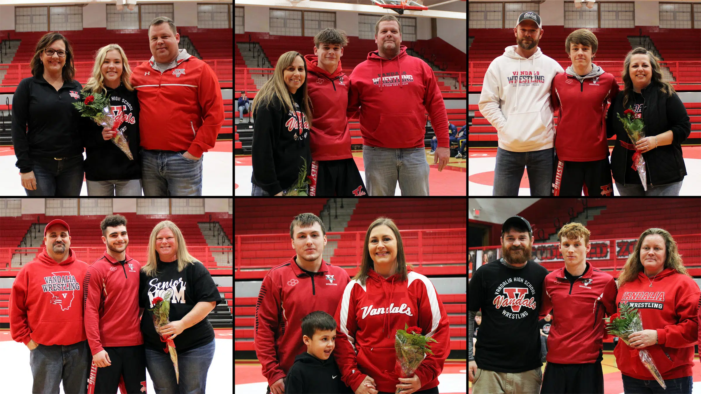 Vandals wrestlers get big win over O’Fallon on Senior Night