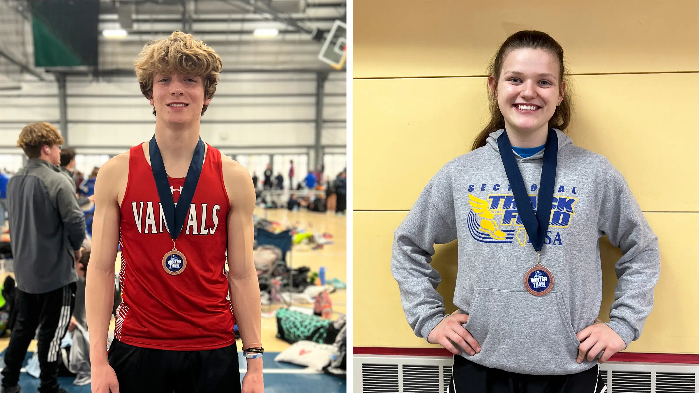 Vandals Track with Eight Top 20 Finishes at Jersey Winter Thaw Indoor Meet